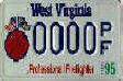 Click for info about the WV Professional Fire Fighter License Plate